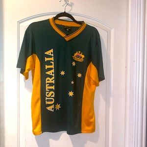 Australia Men's Soccer Jersey Short Sleeve